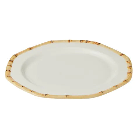 Bamboo Ceramic Platter