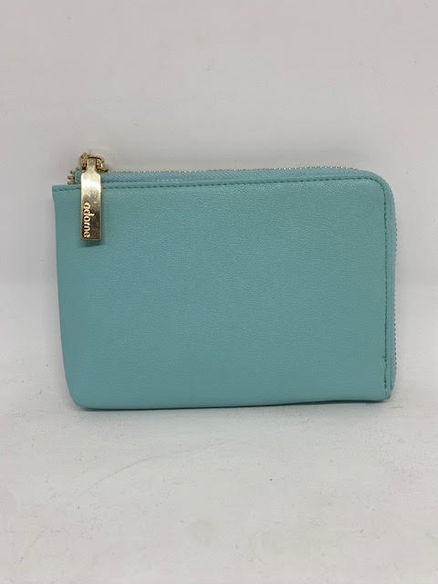 Adorne Aqua Small Zip Pouch