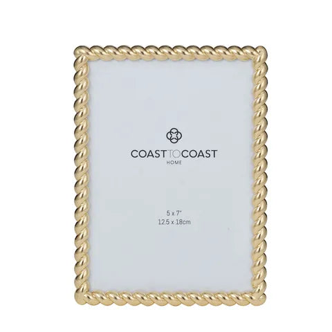 Demeter Gold 5x7inch Photo Frame