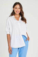 Load image into Gallery viewer, Betty Basic Dolce Dolman Shirt White
