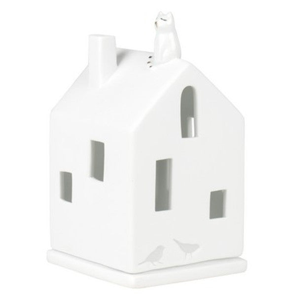 Porcelain Cat House