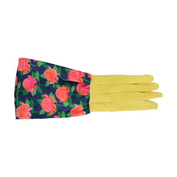 Long Sleee Garden Gloves - Bright Warratah