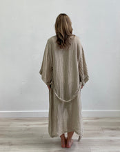 Load image into Gallery viewer, Chiara Linen Robe Natural
