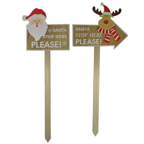 Santa Stop Here - Reindeer
